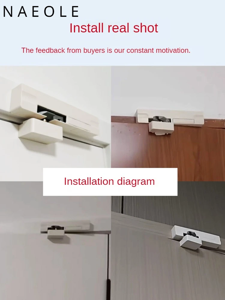 Samozamykacz do drzwi Automatyczny zamykacz Lockpestillo Puerta Porta Retratil Closingtope De Ferme Porte Automatique Home Improvement