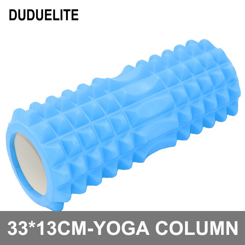 Foam Yoga Pilates Yoga Column Foam Roller Fitness Yoga Foam Block Two Sizes Grid Trigger Point Therapy Physio Muscle Relaxation: M