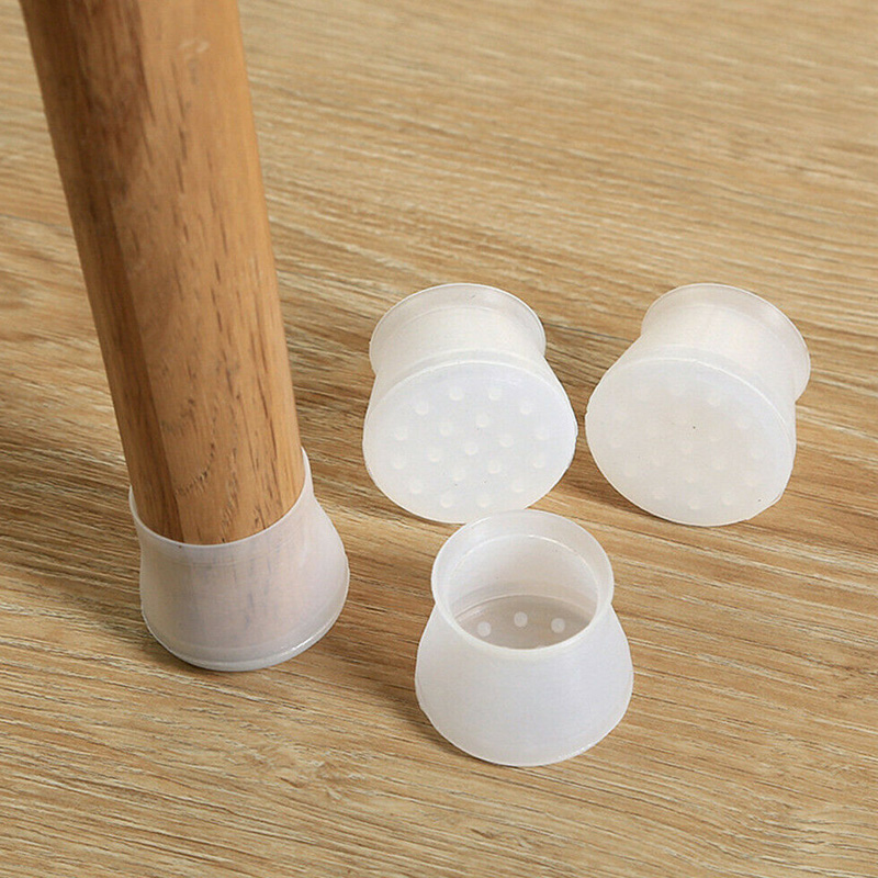 4/8/16 Pcs Furniture Table Chair Leg Floor Feet Cap Cover Protector Non-slip Table Leg Caps Foot Protection Bottom Cover P7Ding