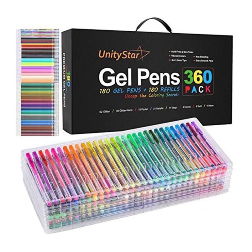 Kantoor School 12 Kleuren Vullingen Markers Aquarel Gel Pen Vervangen Levert 7.30