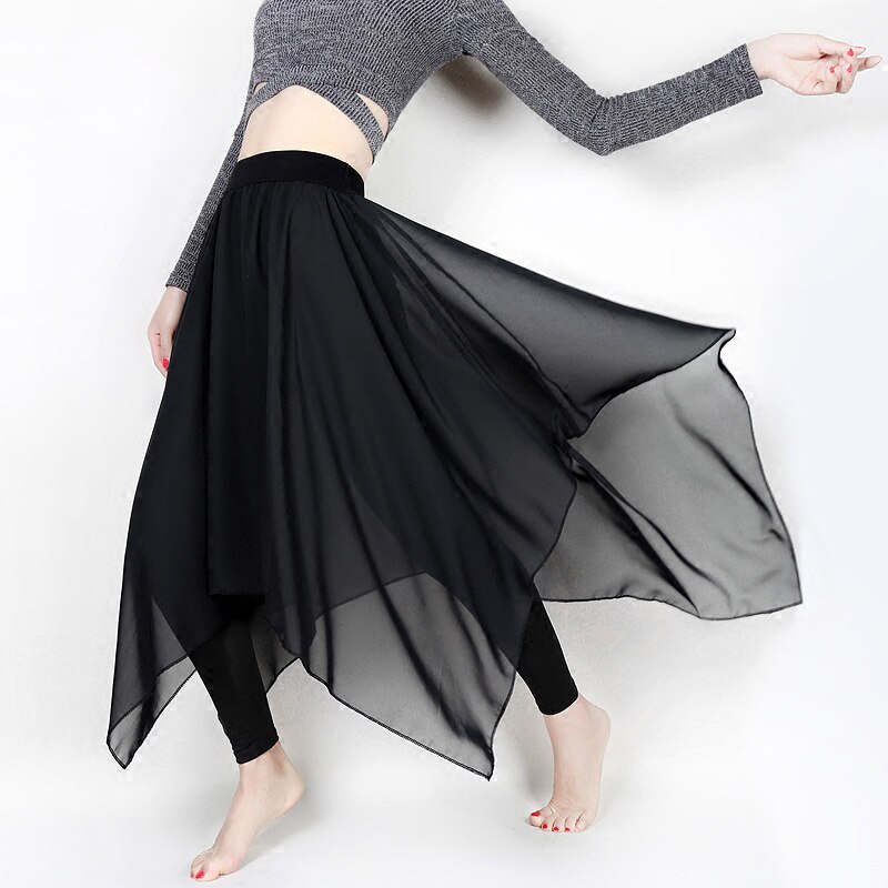 Dame Latin Dance Bukser - Moderne Træning Ballroom Øvelse Kostume Ballet Bukser: S