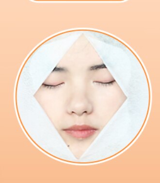 Jednorazowe masaż kołyska twarzy obejmuje ręcznik z krzyż otwór regulowany dla stoły robić masażu i fotele robić masażu 100 sztuk na worek TT013