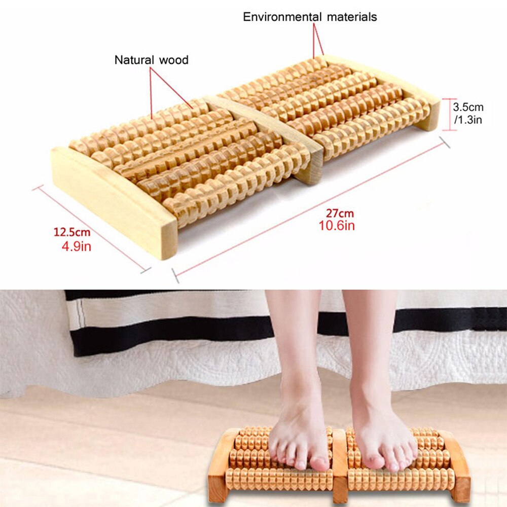 Tcare Neue Holz Fuß Massage Roller für Plantarfasziitis Relief Tiefe Gewebe Massage Werkzeug Stress Relief Fuß Arch Schmerzen Schmerzen: Style 14