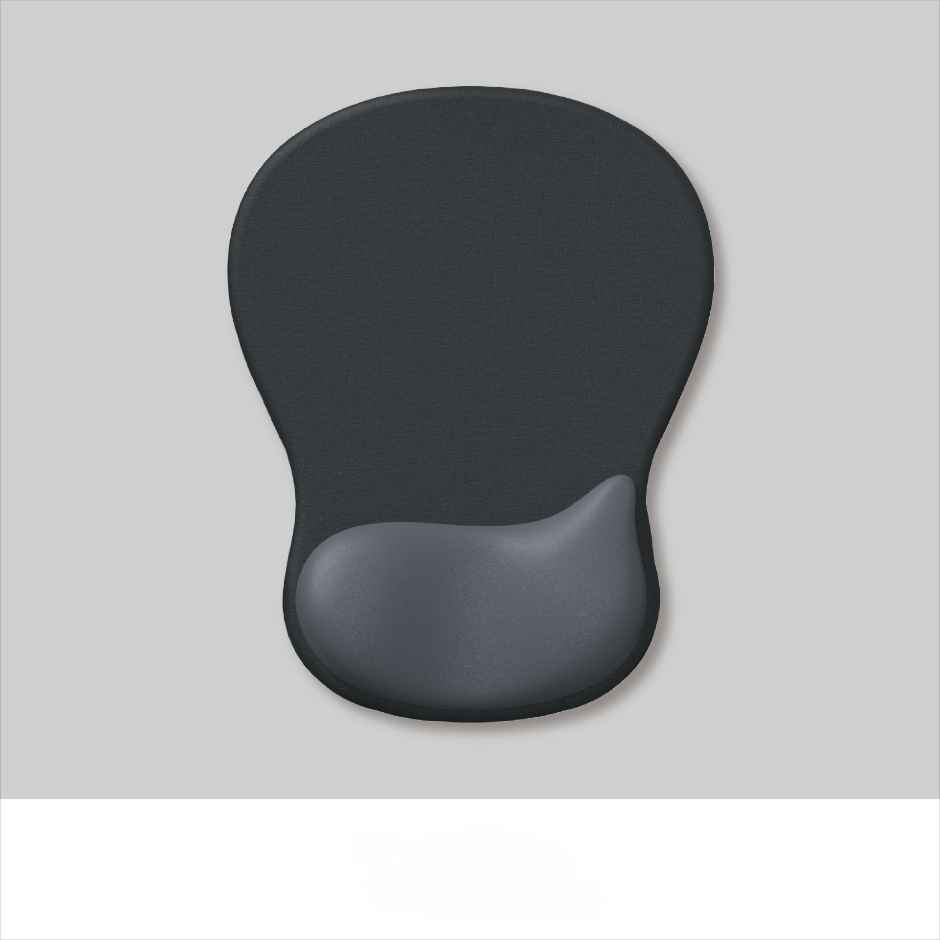 Gradient Ergonomics Mouse Pad Comfortable Wrist Support Non Slip Mice Mat Soft Mousepad Wrist Rest Computer Silicone Mouse Pad: Coffee