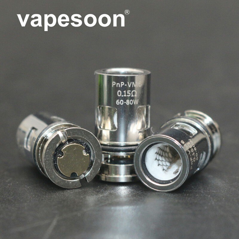 20pcs Vapesoon Replacement PnP Coils PnP-VM1 VM5 VM6 TM1 Coil Head for VINCI &VINCI R & VINCI X DRAG X S Pod kIT