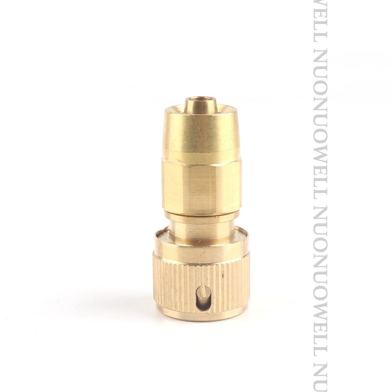 1pcs 1/2" 3/4"Garden Quick Connector Copper Thread Mental Joint Irrigation Hose Fittings Watering Tube Accessories Pipe Adaptor