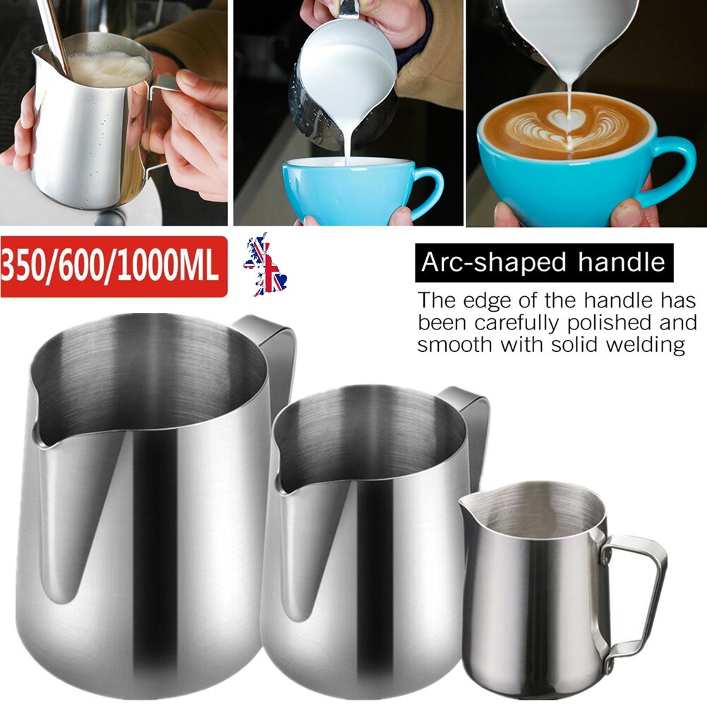 Stainless steel measuring cup with scale Marking and Handle 350ml 600ml kitchen baking tea large capacity measuring cup A35