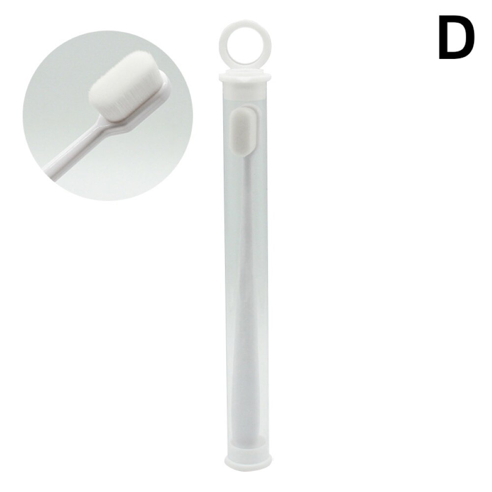 Portable Ultra-fine Soft Bristles Oral Cleaning Toothbrush Dental Care Supplies: D
