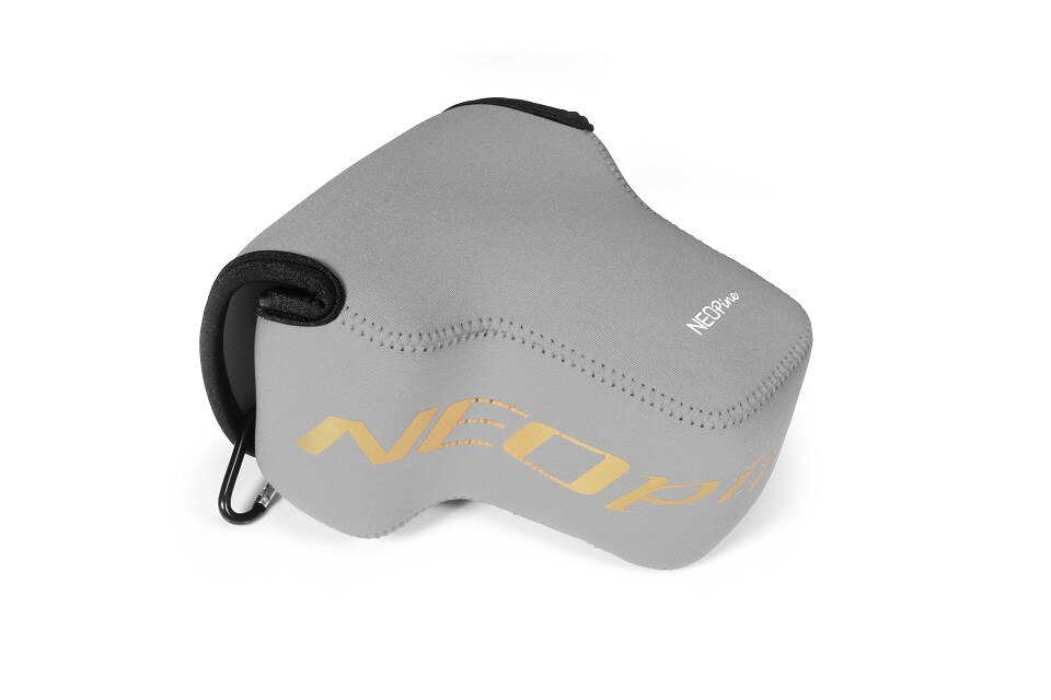 Funda blanda de neopreno Multicolor para cámara NIKON Coolpix P900s P900: Gris claro