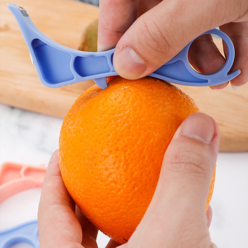 Draagbare fruit- en groenteschiller van roestvrij staal, mini-schiller voor kiwi's en sinaasappels, handmatige aardappelschiller, keukengereedschap voor thuis