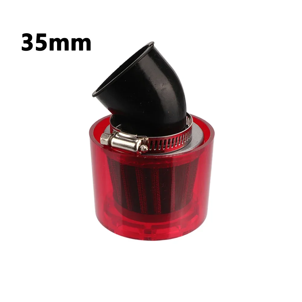 Motorfiets Universele 28/32/35/38/42/48mm Spatwaterdichte Luchtfilter Cleaner voor 50cc-250cc Motor Pit Crossmotor Scooter ATV Quad: green