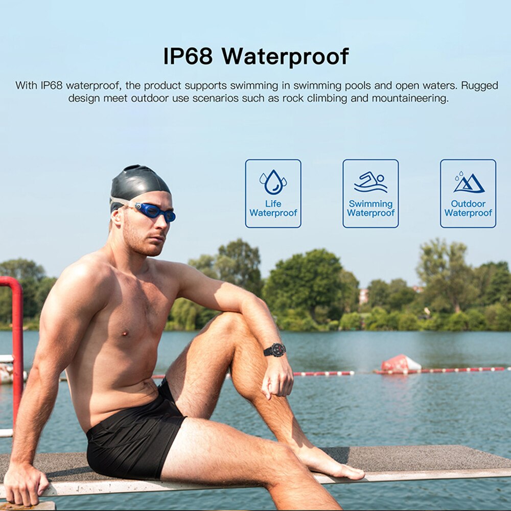 KOSPET Raptor Outdoor Sport Watch Rugged Bluetooth Full Touch Smart Watch Ip68 Waterproof Tracker Smartwatch For Men