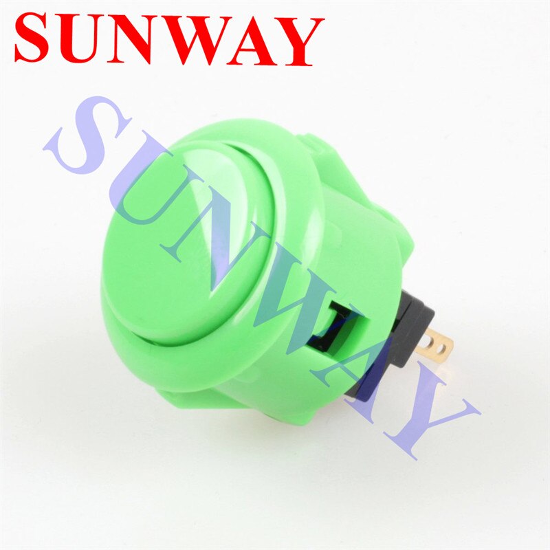 12x sanwa original obsf -24 trykknapper 24mm arkadetrykknapper for jamma mame  ps3 xbox 360