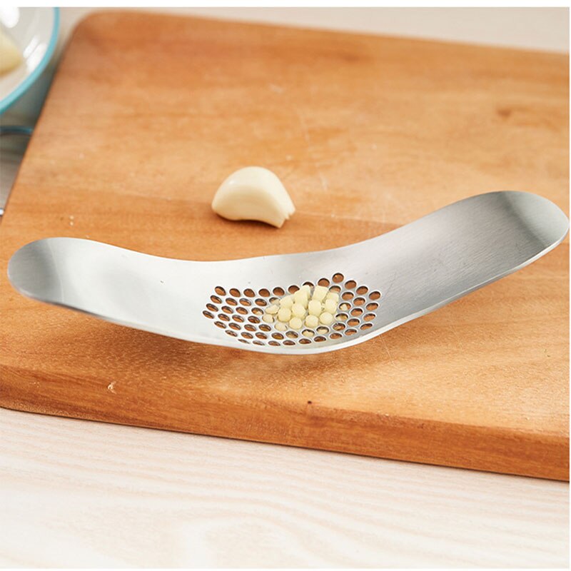 1Stck Küche Spielereien Edelstahl Knoblauch Presse Brecher Kochen Werkzeuge Manuelle Fleischwolf Knoblauch Hacken Obst Gemüse Werkzeuge