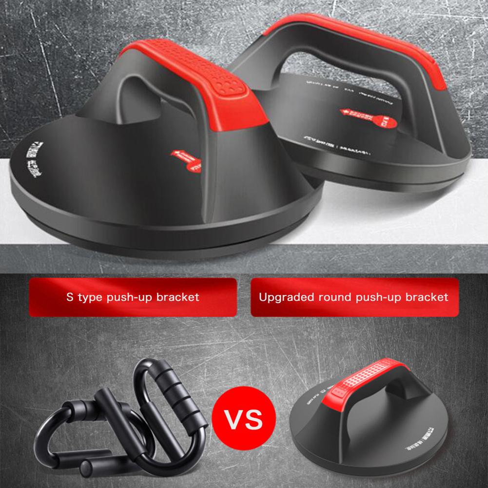 Push Up Bars Non Slip Pushups Wide Handle Fitness Comfortable Grips Workout Equipment Rotating Circular Push-up Bracket