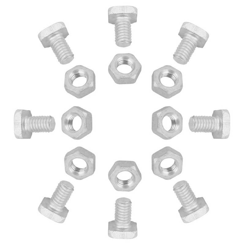 Agriculture Greenhouse 50PCS Aluminium Nuts + 50PCS Bolts Tool Accessory Set For Greenhouse Accessories hydroponics
