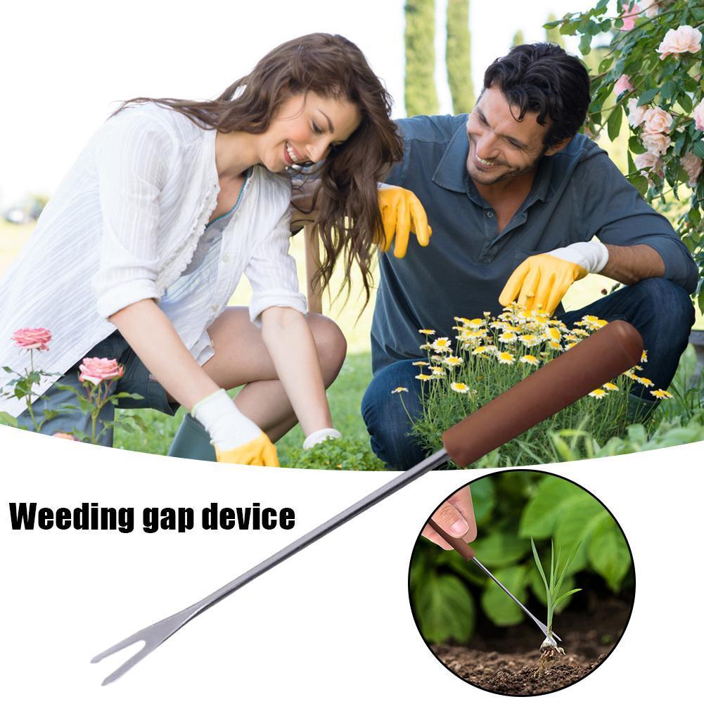 Weeding Fork Hand Tool Planting Transplanting Wood Pull Manual Grubber Trimming Gadgets Tools Handle Garden Remover Cultiva Z7A6