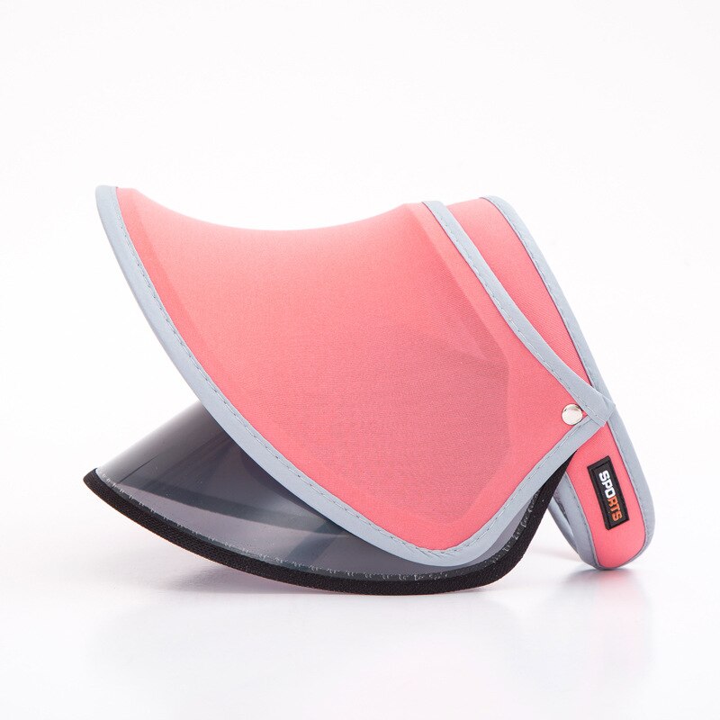 Korean version of the sun visor double layer empty top hat outdoor travel uv protection sun hair hoop sun visor: 7