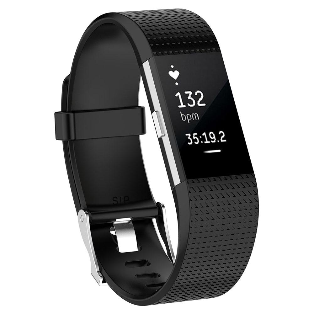 ALLOYSEED Soft Silicone Color Smart Watch Bracelet Band For Fitbit Charge 2 Replacement Wristband Watch Strap For Fitbit Charge2