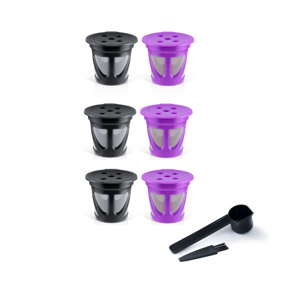 Capsules de café réutilisables, dosettes filtrantes, rechargeables, compatibles avec Keurig K suprême et K suprême Plus: 3B3P