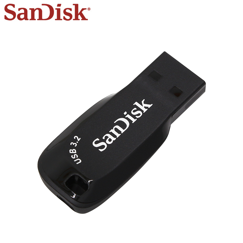 SanDisk USB 3.2 Blitz-Laufwerk 32 GB 64 GB 128 GB 256 GB tragbares Kuli-Laufwerk für Computer Original Erinnerung Stock U Disk Pendrive