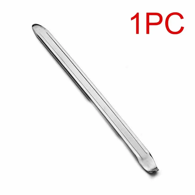 Car Tire Wrench Removal Tool Steel Spoon Tire Iron Rim Opener Lever Changer Car Repair Tools Motorcycle Bicycle Car Accessories: WHITE