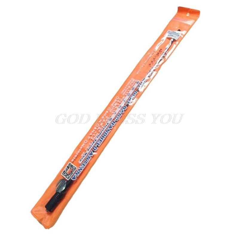 Nagoya NA-771 SMA-F Femmina Dual Band VHF/UHF 144/430MHz Antenna Morbida NA771 Per Baofeng UV-5R UV-82 BF-888S Walkie Talkie NA 771: Orange Package