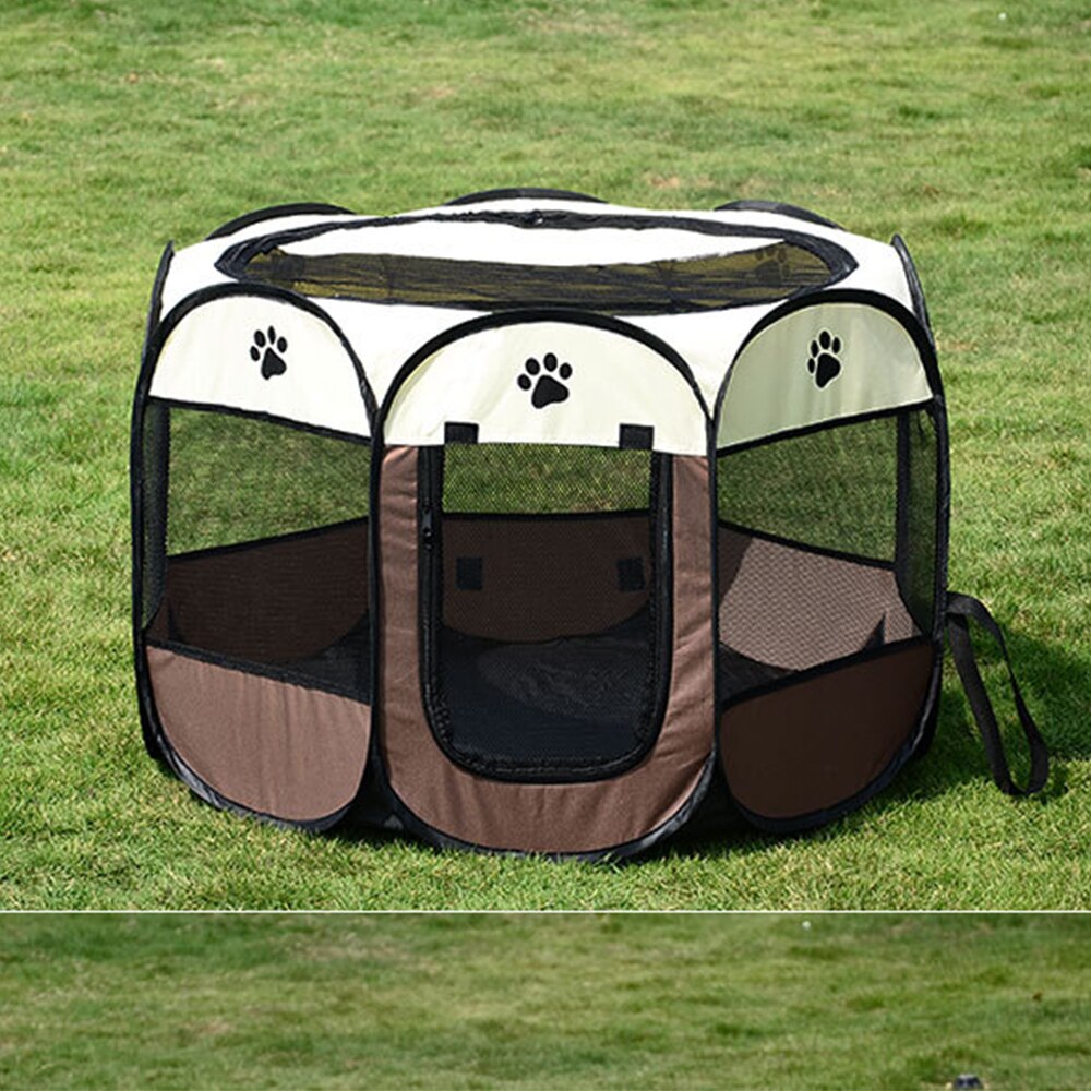Chenils d'extérieur portables, clôtures, tentes pour animaux de compagnie, maisons pour petits et grands chiens, parc pliable, cage intérieure pour chiots, cage pour chien