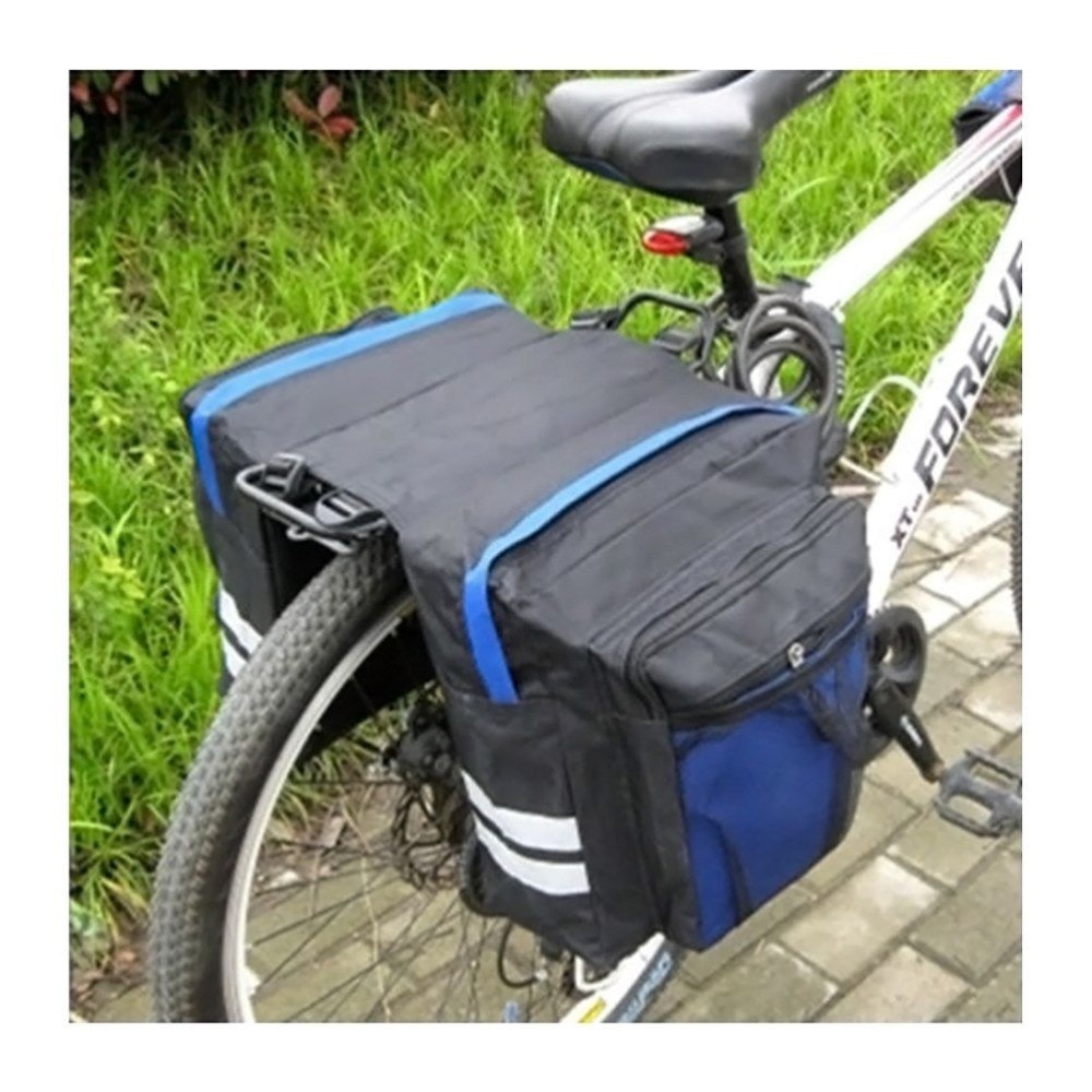 Outdoor Mountainbike Fiets Carrier Rack Bag Fietsen Achterbank Dubbele Fietstassen Zak Kofferbak Rack Pack