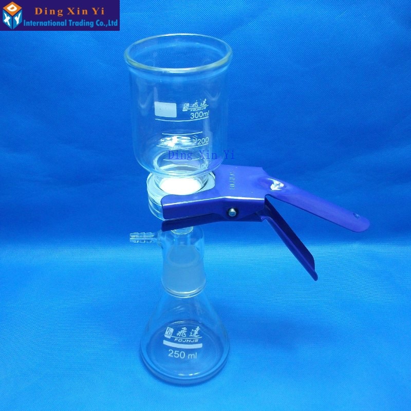 250ml Vacuum filtration apparatus,membrane filter,Sand-Core Filter Equipment