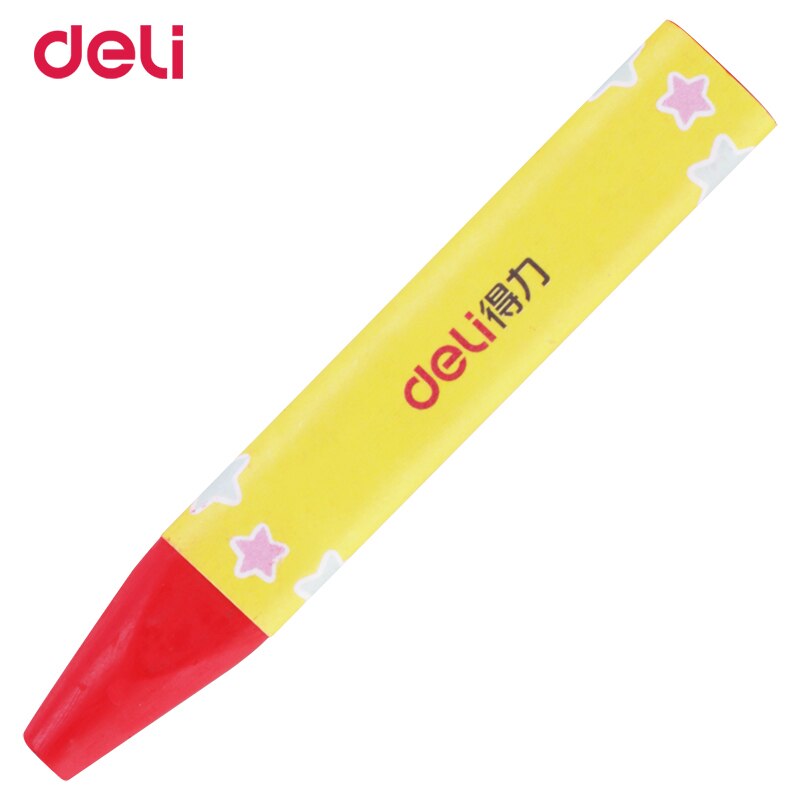 Deli -Juego de caryon de cera para dibujar para niños, 12/24/36/48 colores, suministros de arte, tiza pastel para colorear fácil, el mejor bolígrafo de