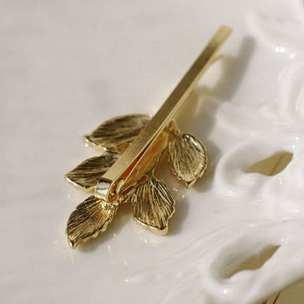 Barrette à cheveux Vintage pour femmes et filles, pince à cheveux Vintage, branches, feuilles, épingle, accessoire de coiffure