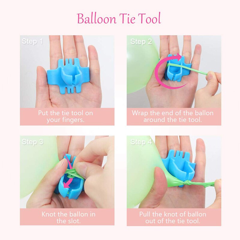 Ballon Bogen Girlande Bausatz Band Streifen Binden Werkzeug Blume Clip Band Geburtstag Hochzeit Weihnachten braut dusche Baby Dekoration favor