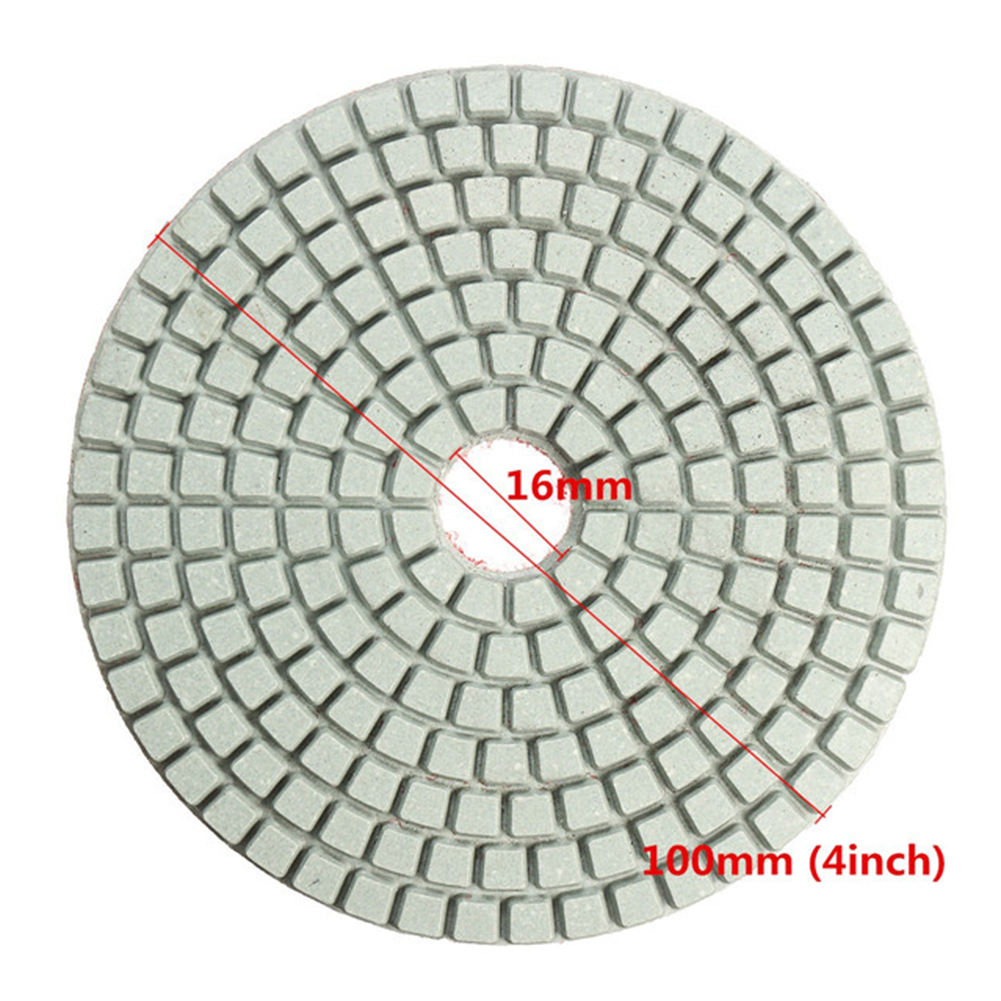 Diamond Polishing Pads Set Wet Polishing Kit for Granite Stone Concrete Marble Concrete Granite Stone Ceramics Tools