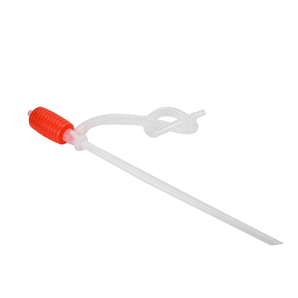 Portable Car Manual Hand Siphon Pump Hose Gas Oil Liquid Syphon Transfer Pump #