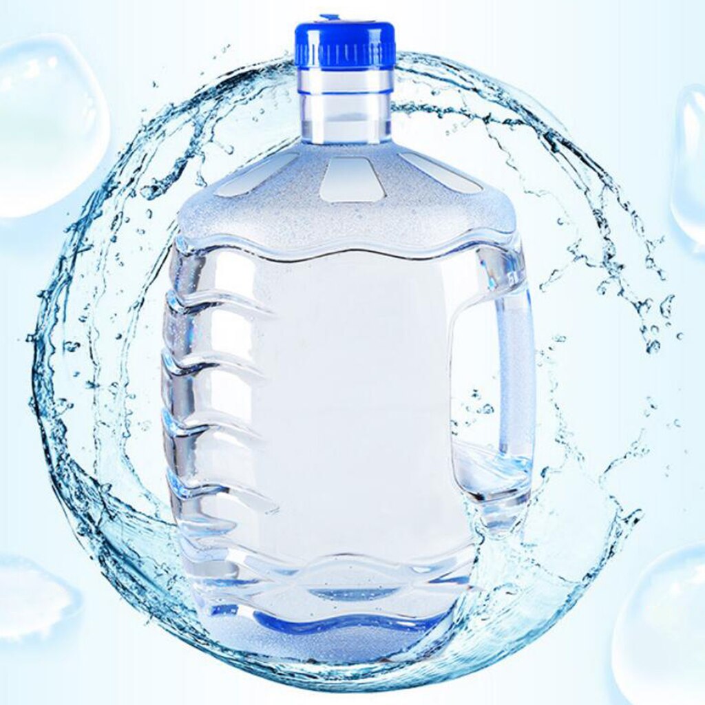 Large Water Bottle, 7.5L Water Jug Container Carrier Bucket, BPA Free Gym Sports