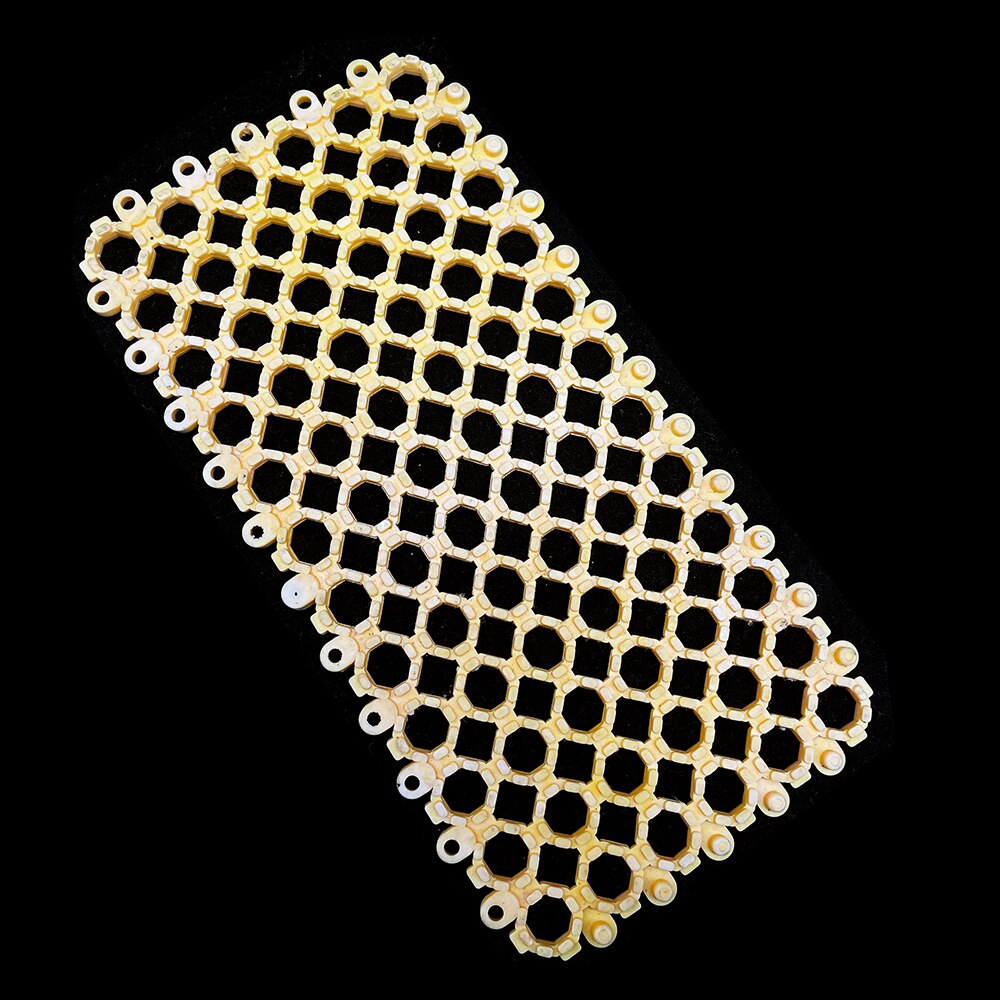 1PCS Pet Dog Rabbit Cage Mat Floor Guinea Pig Chinchilla Splicable Plastic: yellow