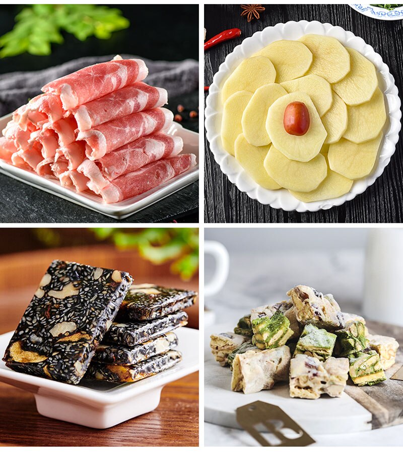 Kitchen Tools Meat Slicing Machinealloy steel Household Manual Thickness Adjustable Meat and Vegetables Slicer Gadget
