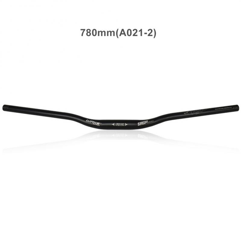 MTB Handlebar Aluminum Alloy Bicycle Swallow Handle 31.8*780mm/720mm Matt Black Bike Handlebars Matte Mountain Bike Accessories: 780mm Black