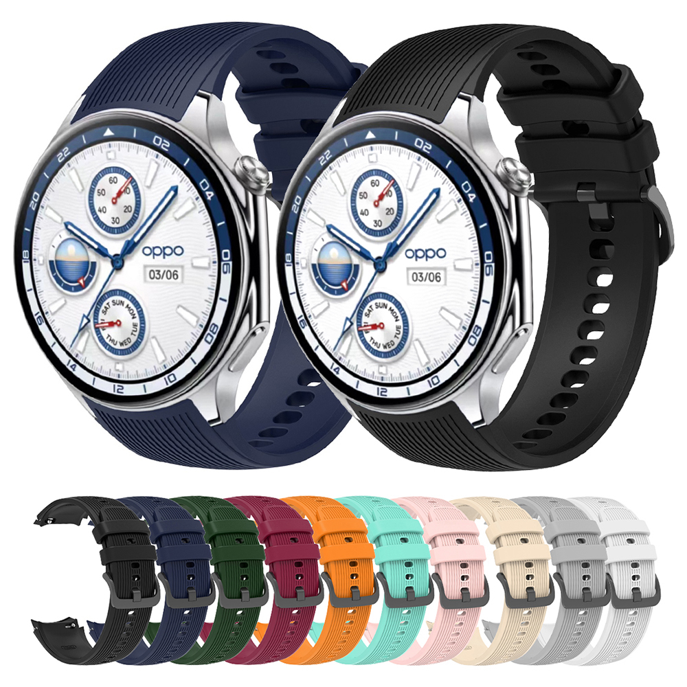 Siliconen band voor Oppo Watch X X2 Vervangende horlogeband voor OnePlus Watch 3 2 2R Polsband Correa