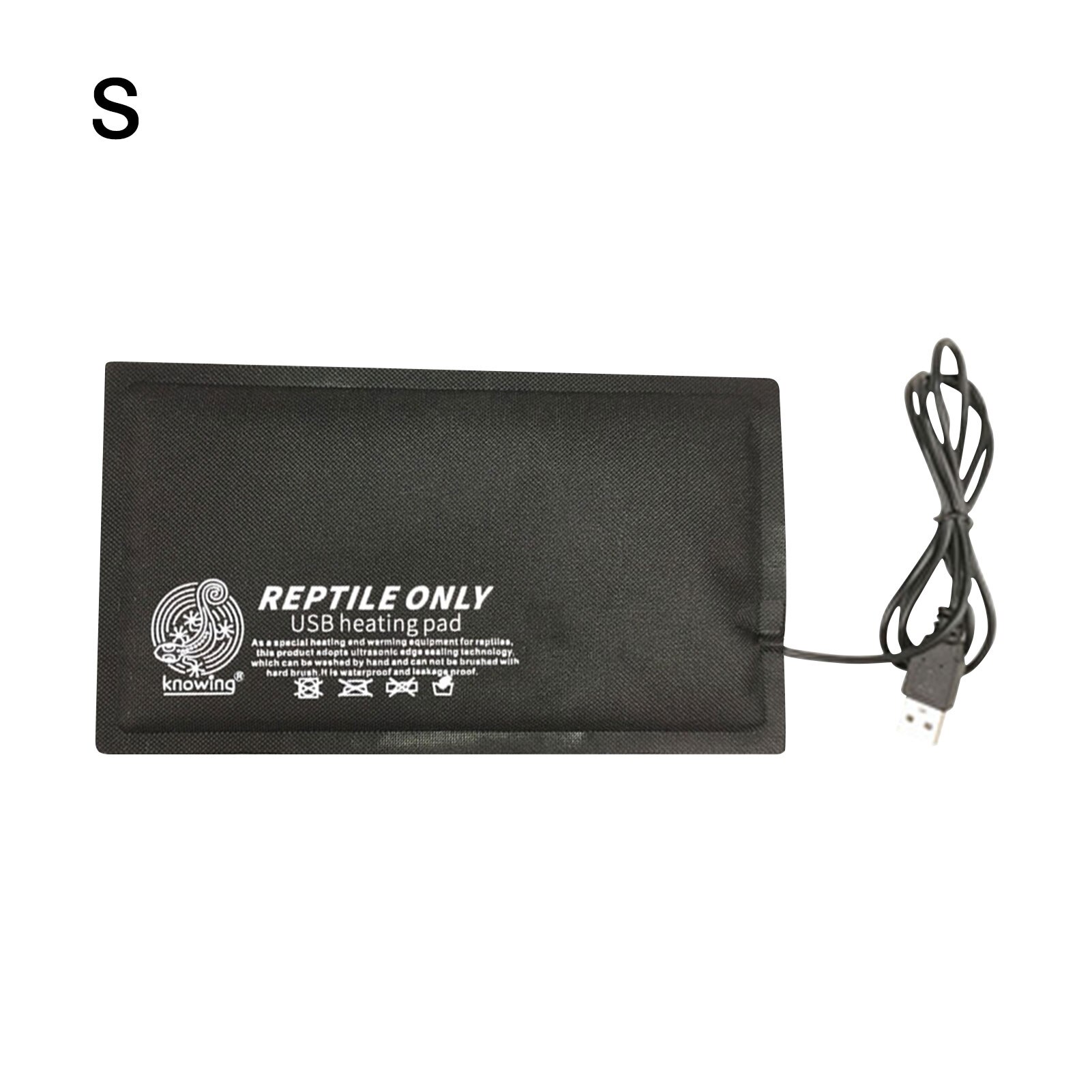 Tappetino riscaldante per rettili tappetino USB impermeabile cuscino per sedile terrario rettile lucertola rettile incubatore per tutti i tipi di animali domestici striscianti: 4 W