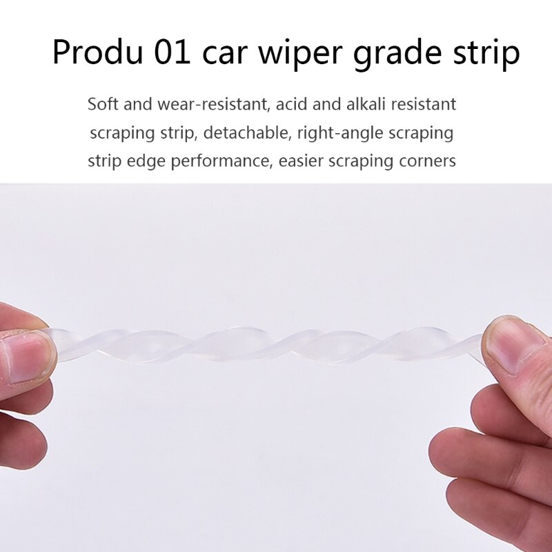GXMA Magnetic Glass Cleaner Triangular Brush Bow Window Wiper Double Side BrushWashing Tool for High-rise Car Glazed Windows