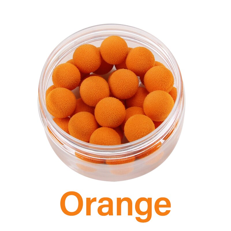 Mosodo carpe pêche bouillettes flotteur perles Eva Pop Up 10mm 12mm 14mm appât insipide 32 pièces 30 pièces 26 pièces Popup leurre pêche: orange carp boilies / 14mm