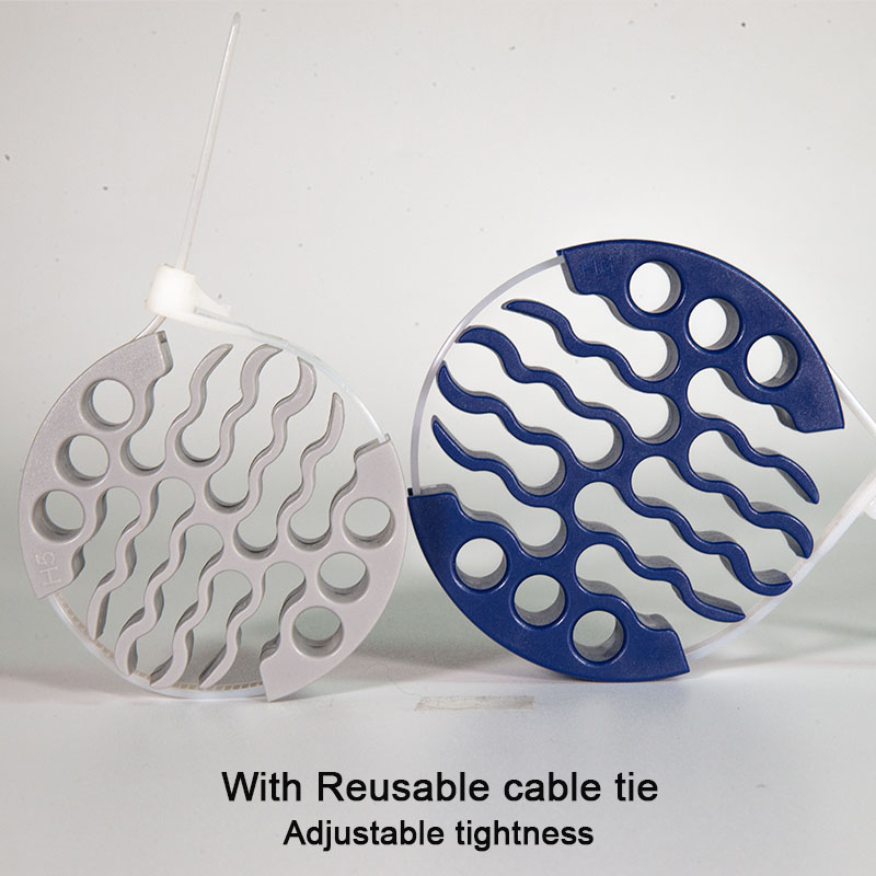 Cable Organizing Tool Network Cable Bundle Kit with Hook and Loop Fastener, Wire Comb for Data Center, Server Rooms and Machine: Default Title