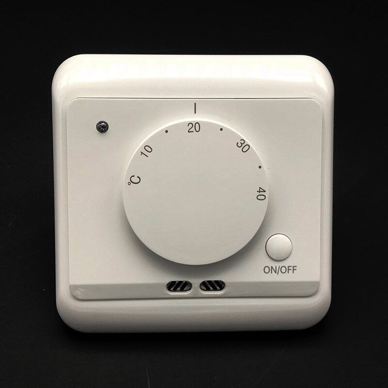 220V 16A Electric Heating Temperature Regulator Knob Thermoregulator Built-in Sensor Portable Mechanical Thermostat