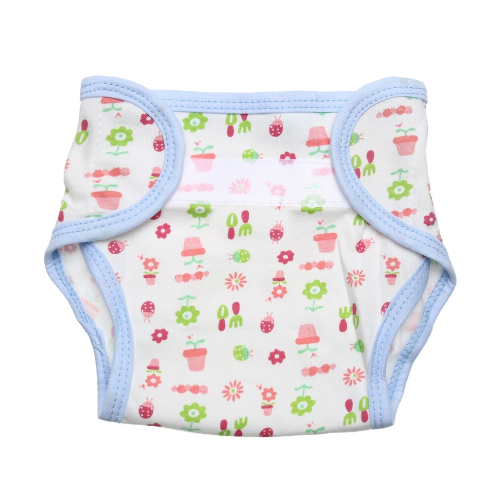Baby Luiers Wasbare Baby Doek Luiers Kinderen Kids Ondergoed Herbruikbare Luiers Trainingsbroek Slipje Voor Toilet Training: Pot Flower