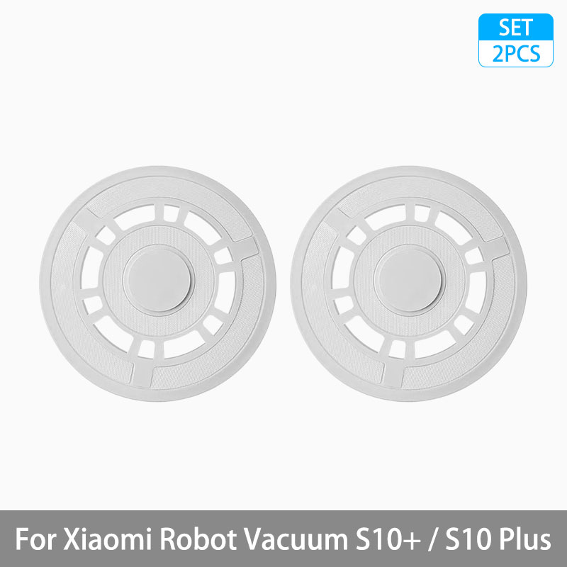 Para xiaomi robô vácuo s10 +/s10 plus acessórios escova lateral principal filtro hepa mop pano pano peças de reposição: Marrom