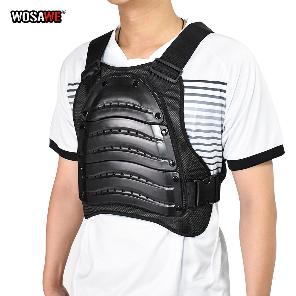 WOSAWE Motorfiets Armor Jas Motorcross Body Protector GHOST RACING Riding Moto Beschermende Guard Armor Borst Terug Bescherming