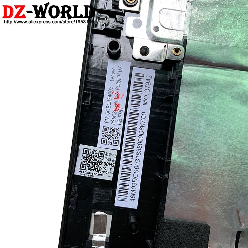 ¡Novedad! Cubierta superior con reposamanos con teclado para Lenovo Ideapad Yoga 500-14IBD ISK IHW Flex 3-1470, funda para ordenador portátil C, 5CB0J34008