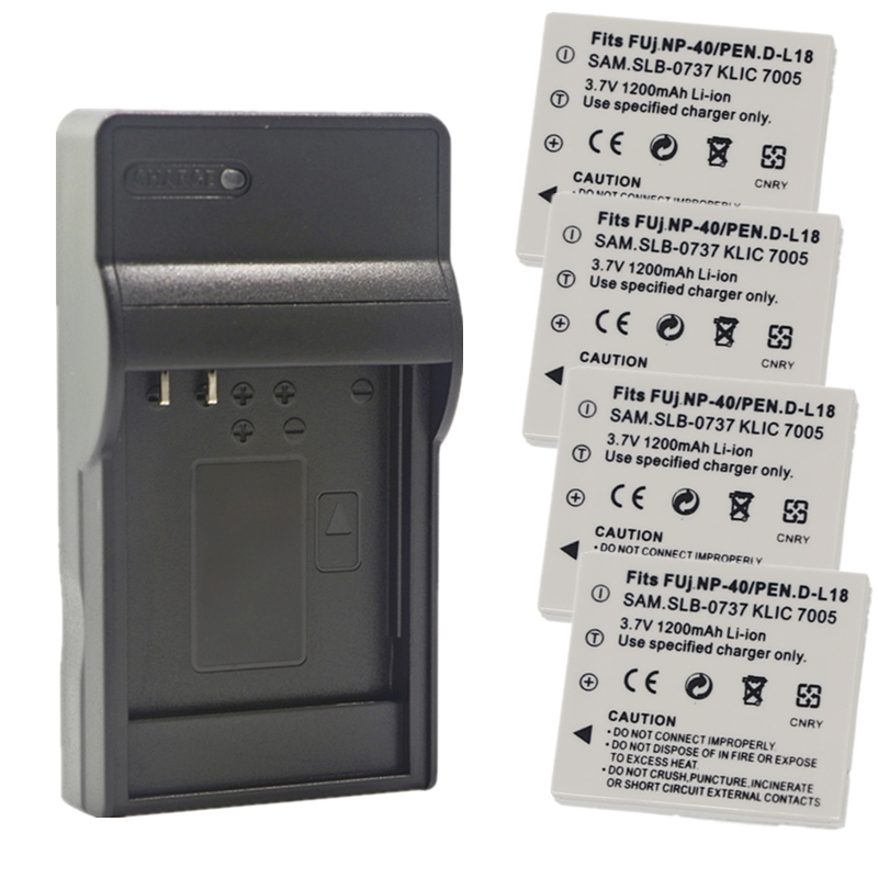 D-Li8 D-Li85 Battery or Charger for Pentax Optio A10 A20 A30 A36 A40 E65 L20 S S4 S4i S5i S5n S5z S6 S7 SV SVi T10 T20 W10 W20: Other